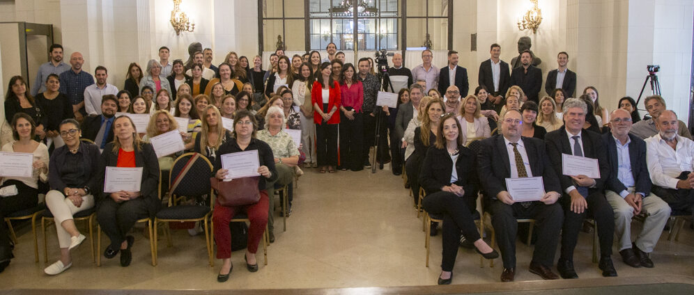 Reconocimiento a voluntarias y voluntarios del “Programa de Acceso Comunitario a Justicia”